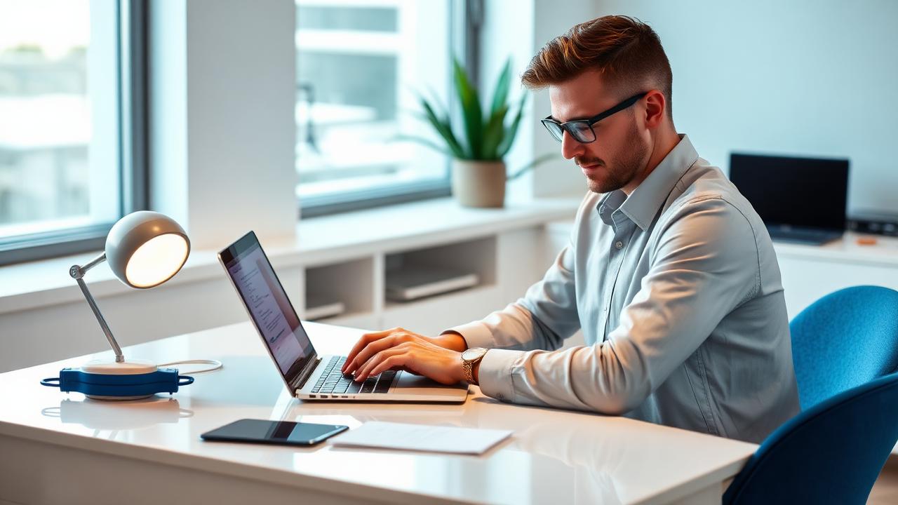 Sales team reviewing an outreach sequence on a laptop